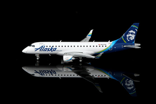 Pre-Order: 1:400 Legacy Jets Alaska Airlines Embraer 175 N627QX - Final Approach Collectibles