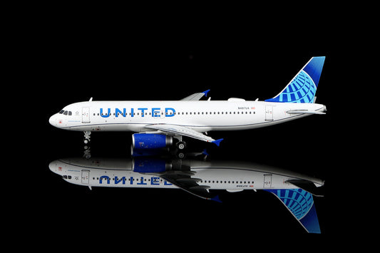 Pre-Order: 1:400 Legacy Jets United Airlines Airbus A320 N487UA - Final Approach Collectibles