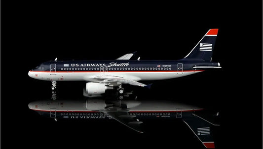 Pre-Order: 1:400 Legacy Jets US Airways Shuttle Airbus A320 N105UW - Final Approach Collectibles