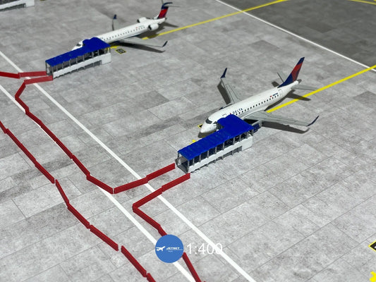 1:400 Jetset Models Scale Regional Aircraft Passenger Stairs Set (x4)
