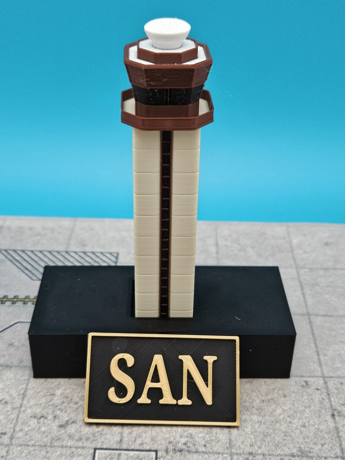 San Diego International Airport ATC Tower (SAN) - Final Approach Collectibles