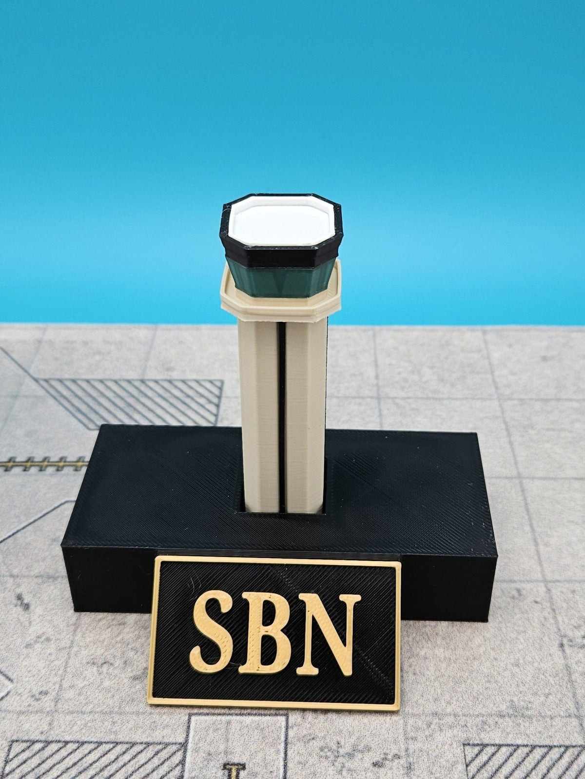 South Bend Airport ATC Tower (SBN) - Final Approach Collectibles