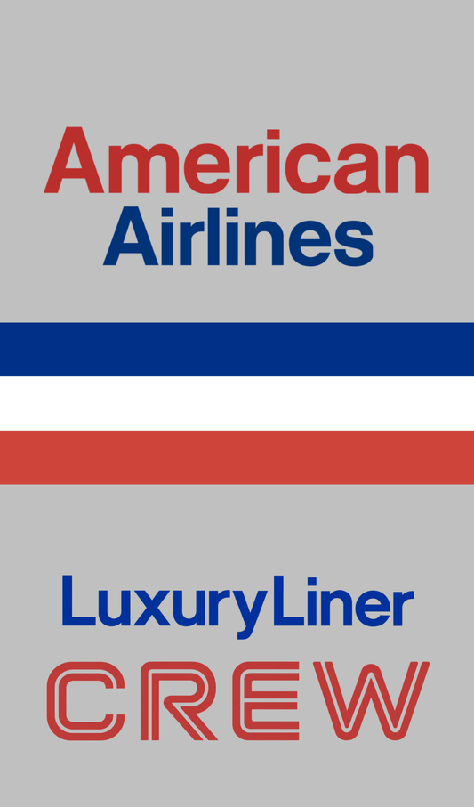 South Florida Aviation American Airlines Luxury Liner Crew Bag Tag - Final Approach Collectibles
