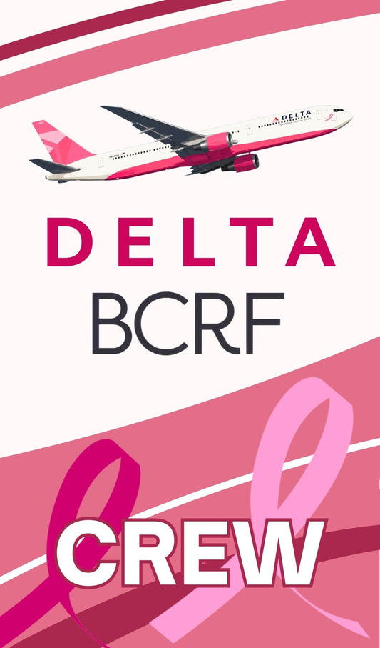 South Florida Aviation Delta Air Lines Boeing 767-400 BCRF Old Livery Crew Bag Tag - Final Approach Collectibles