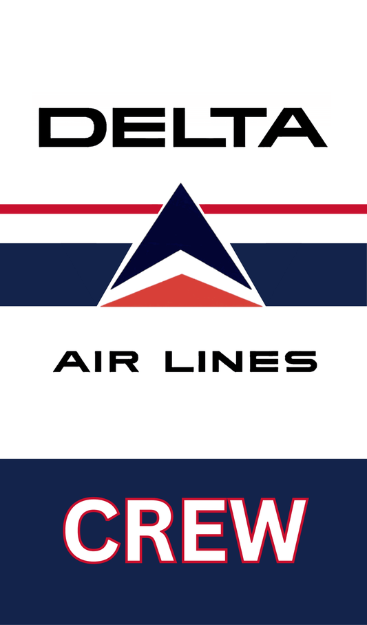 South Florida Aviation Delta Air Lines Widget Crew Bag Tag - Final Approach Collectibles