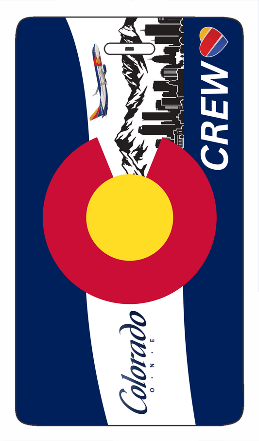 South Florida Aviation Southwest Airlines Colorado Crew Bag Tag - Final Approach Collectibles