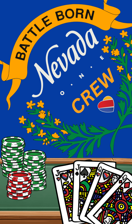 South Florida Aviation Southwest Airlines Nevada Crew Bag Tag - Final Approach Collectibles