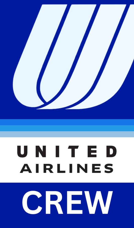 South Florida Aviation United Airlines Tulip Crew Bag Tag - Final Approach Collectibles