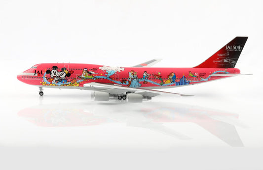 SQ Wings 1:200 Japan Airlines Boeing 747 - 400 JA8904 Disney Livery - Final Approach Collectibles