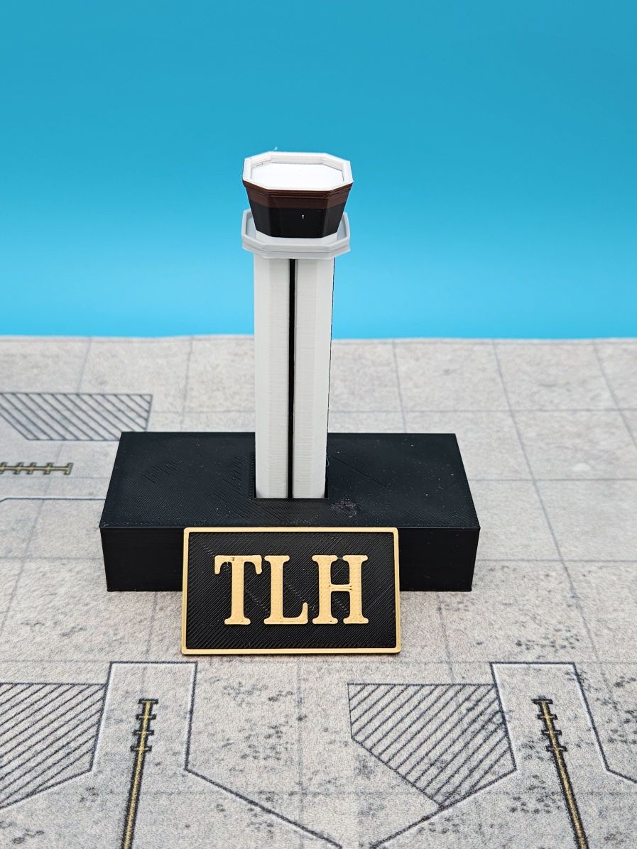 Tallahassee International Airport ATC Tower - Final Approach Collectibles