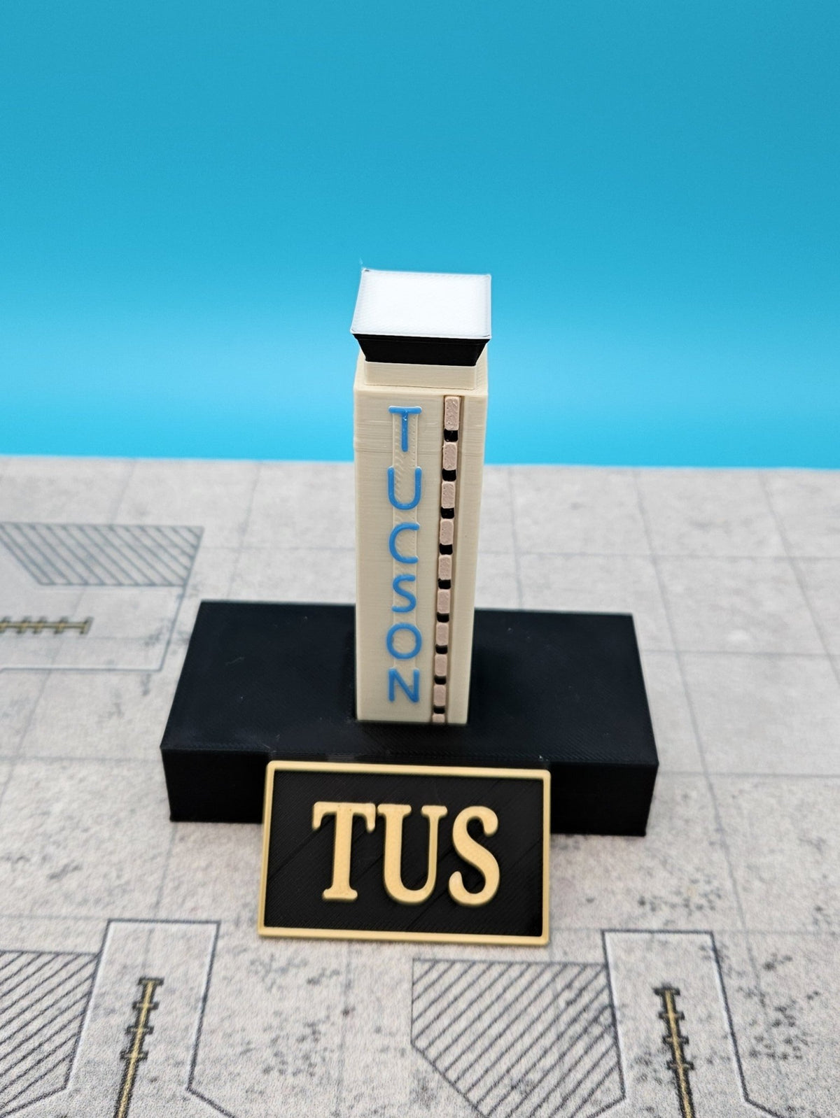 Tucson International Airport (TUS) ATC Old Tower - Final Approach Collectibles