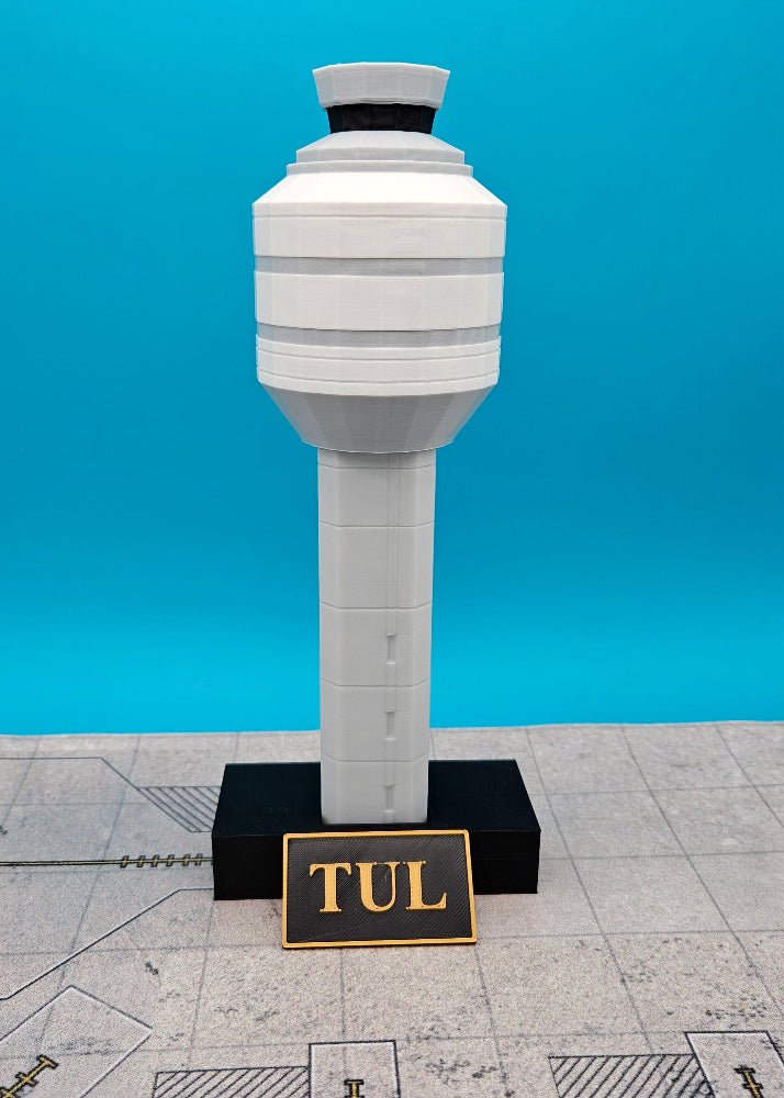 Tulsa ATC Tower (TUL) NEW Under Construction - Final Approach Collectibles