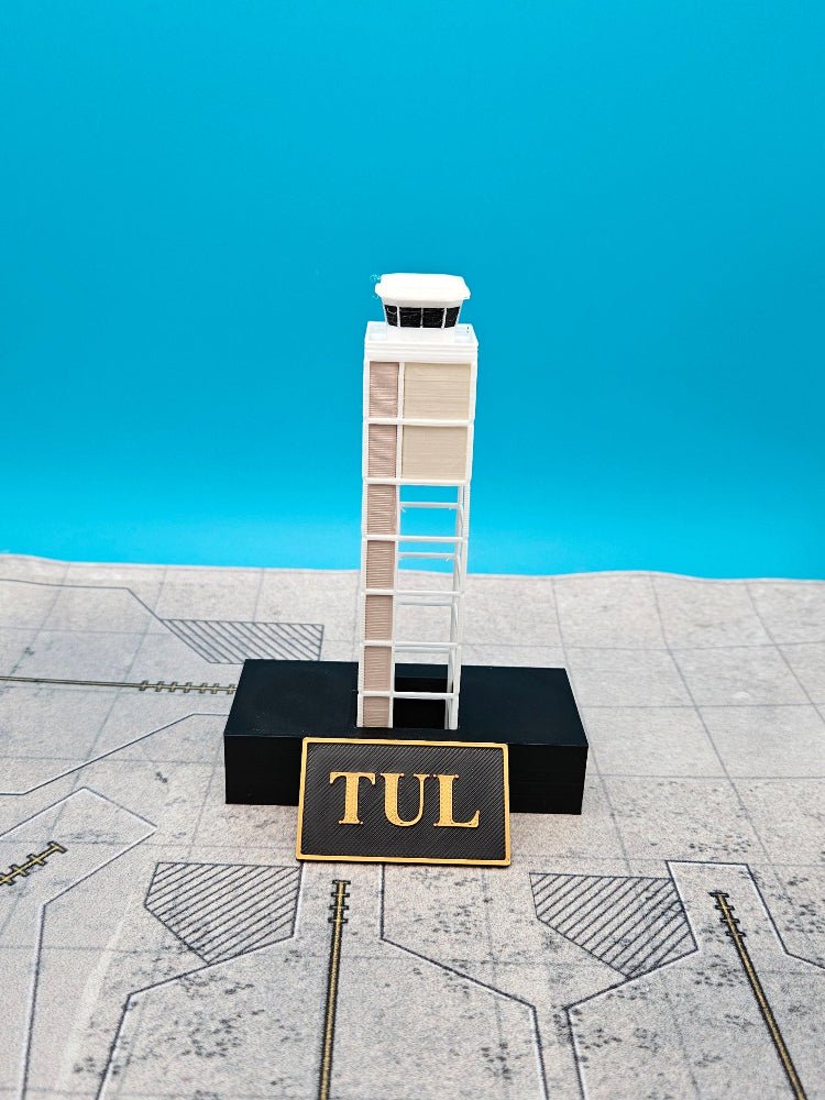 Tulsa International Airport ATC Tower (TUL) - Final Approach Collectibles