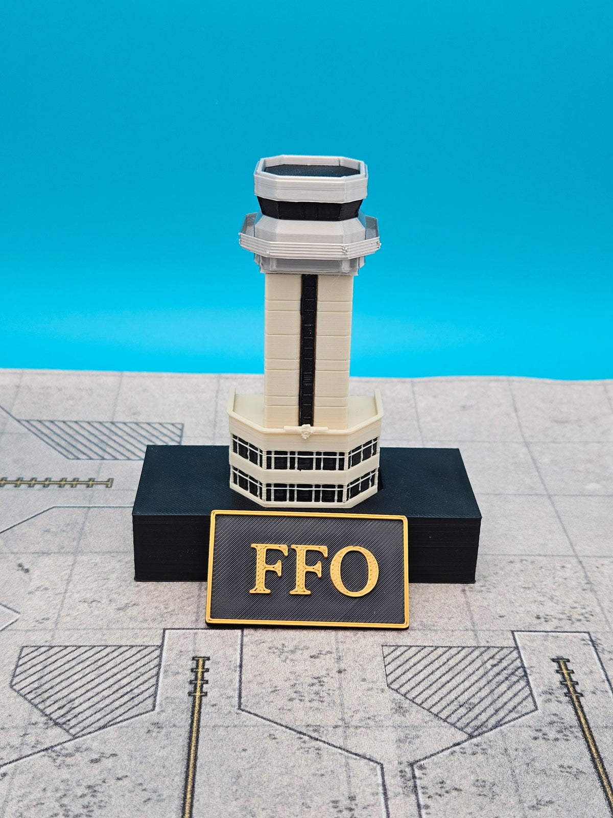 Wright-Patterson Air Force Base (FFO) Air Traffic Control Tower - Final Approach Collectibles